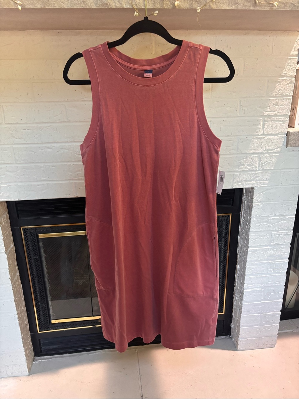 Old Navy Dusty Rose Sleeveless Tank Dress